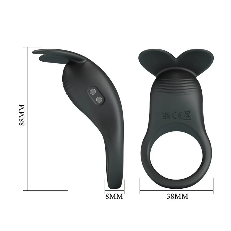 Anillo vibrador PRETTY LOVE Carlton USB 2