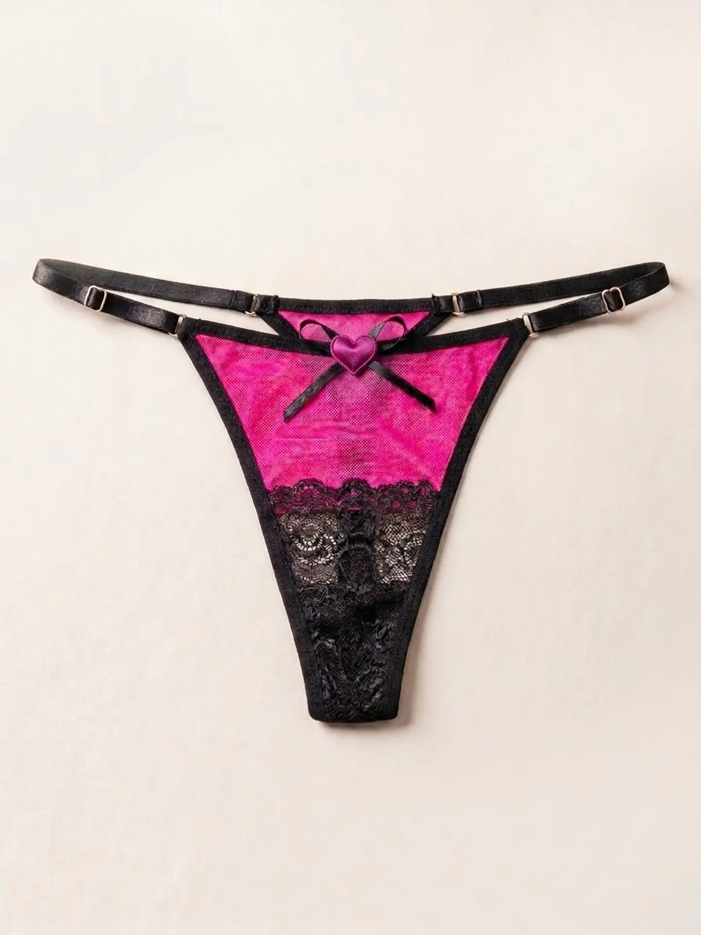 COLALES CORAZON FUCSIA 1