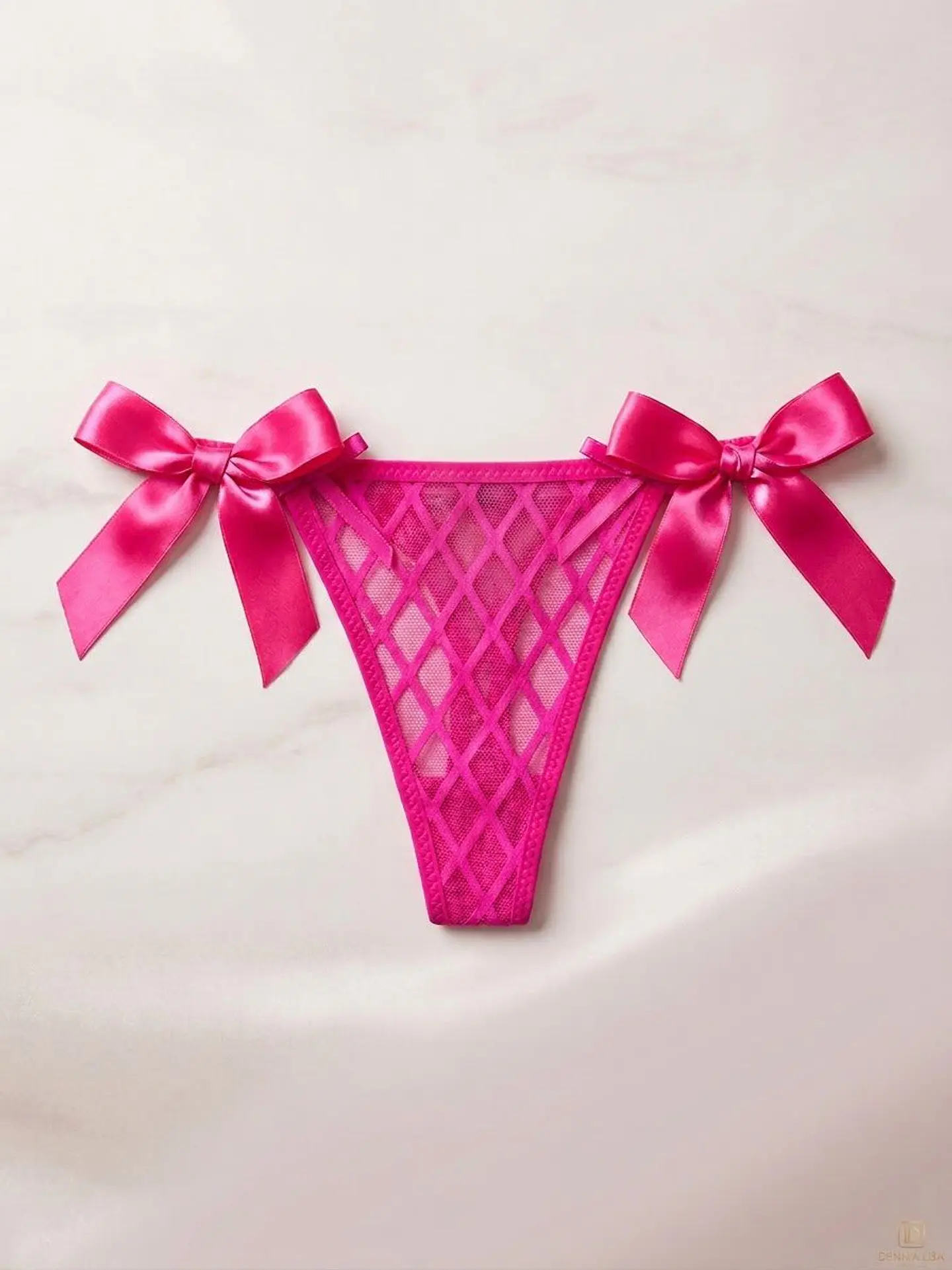 COLALES CON LAZOS FUCSIA 1