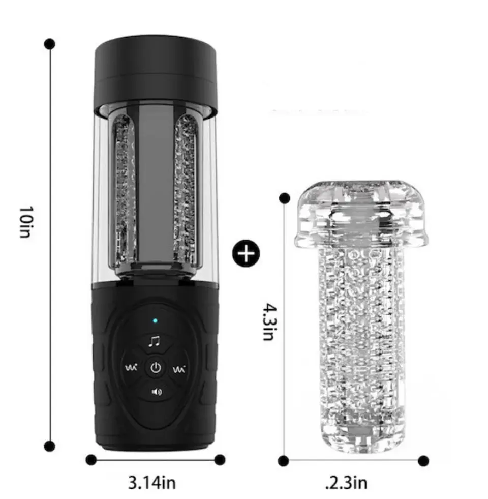 Masturbador Automático Giratorio Andromeda 2