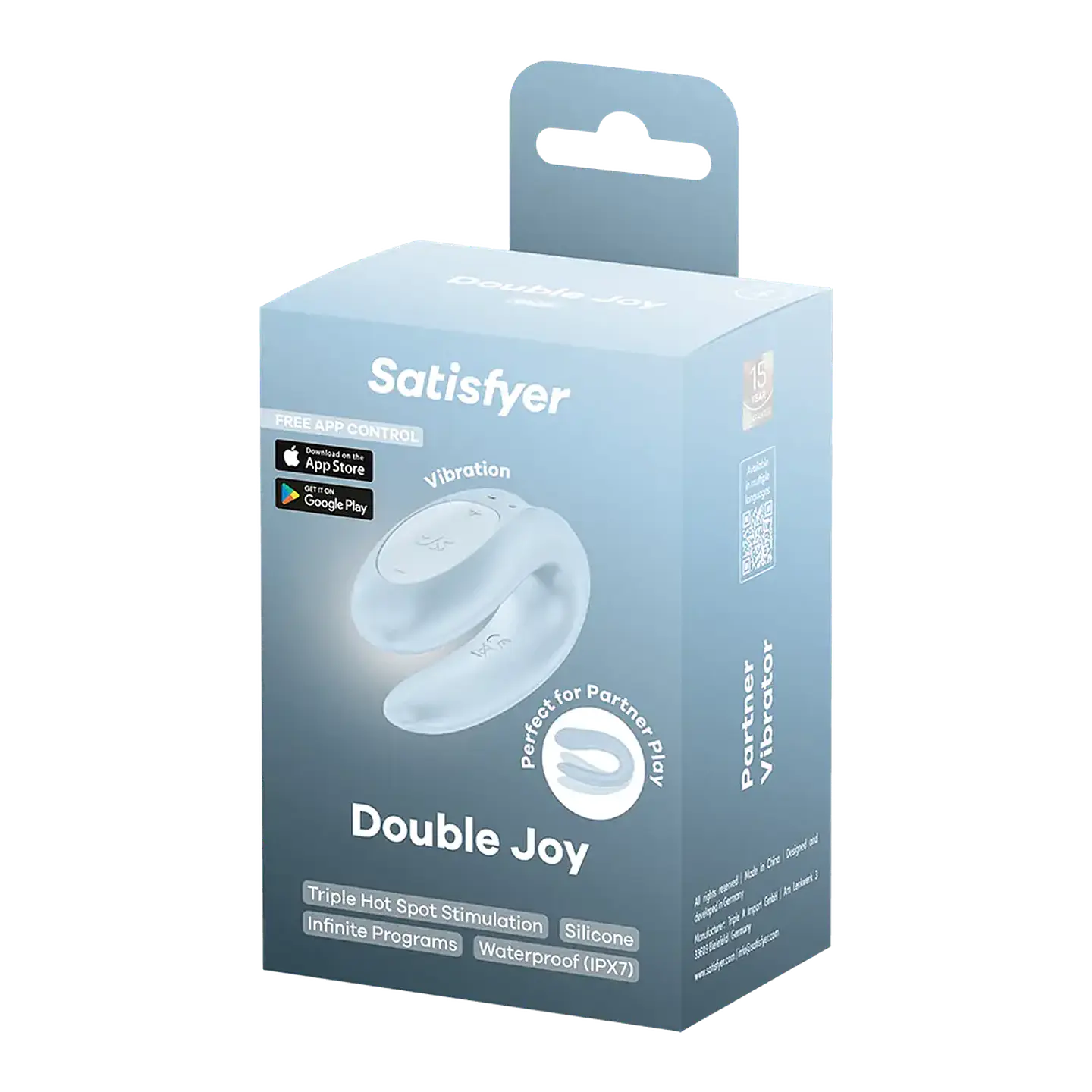 Vibrador Satisfyer Double Joy con APP 1