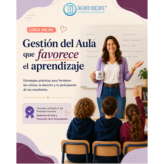 Curso Online | Gestión del Aula que Favorece el Aprendizaje