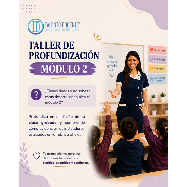 Taller de Profundización | Módulo 2: Clase Grabada