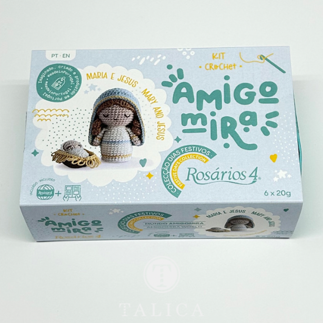 Maria e Jesus - Coleção dias festivos Amigomira 1