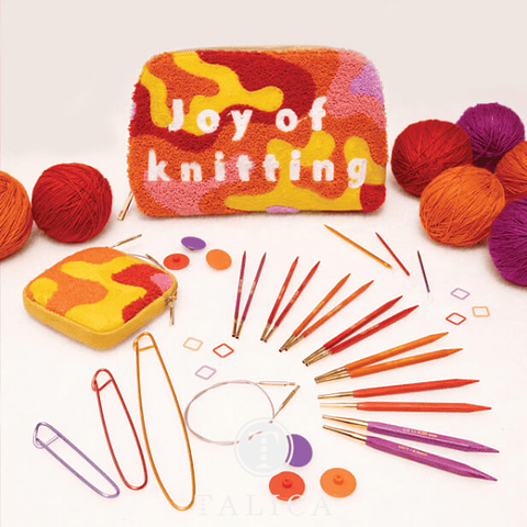 Estojo Tricô Joy of Knitting