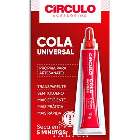 Cola Universal Artesanato Círculo 