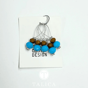 Conjunto de Marcadores de Tricô 4+1