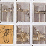 Agulha Crochet de Grampo - Netting Fork