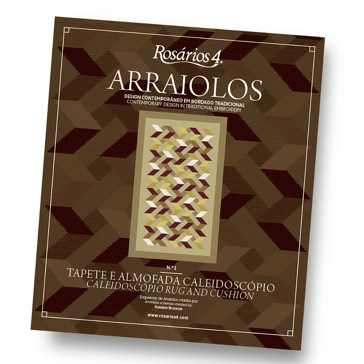 Revista Arraiolos - N.º 1 - Tapete E Almofada Caleidoscópio 1