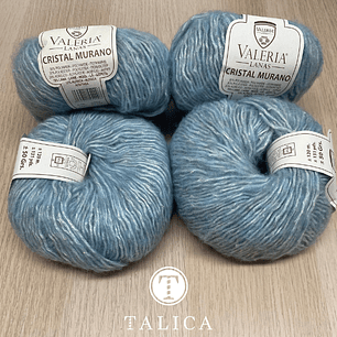 Pack de Cristal Murano Azul