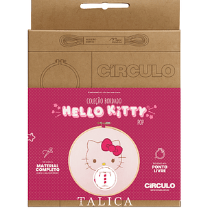 Kit Bordado Hello Kitty