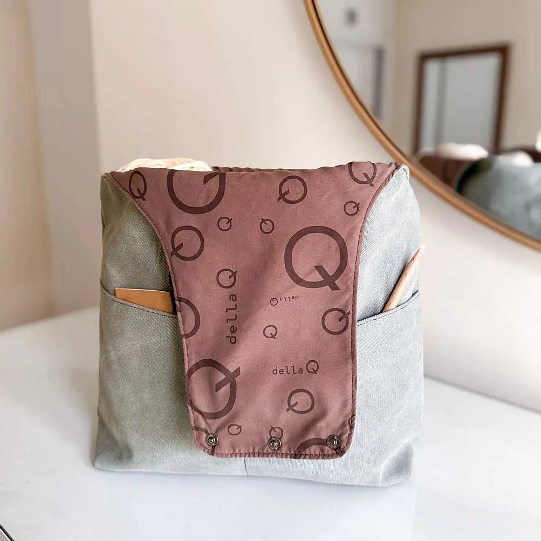 Bolsa Nora Big Bucket Della Q 9