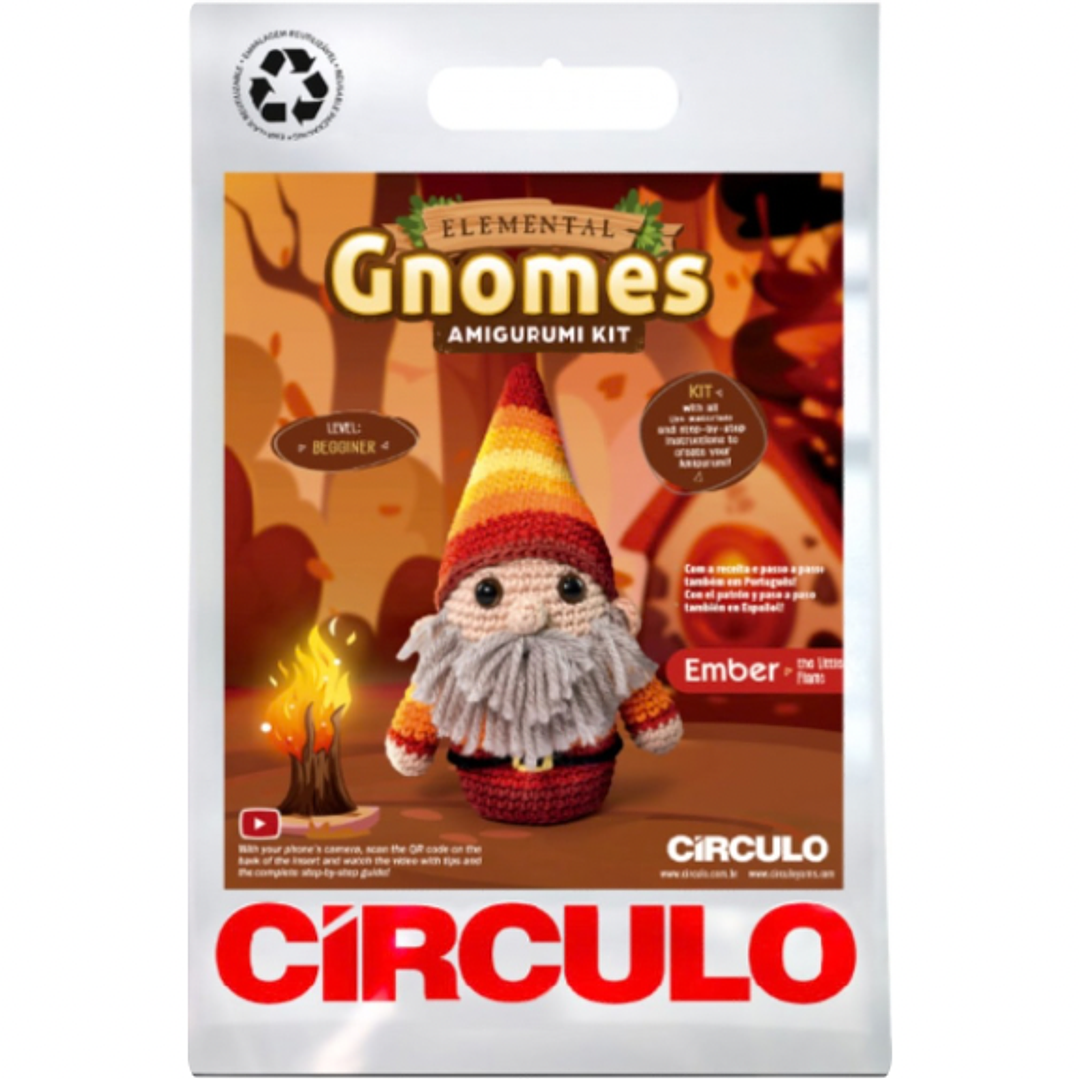 Kit Amigurumi Gnomos 3