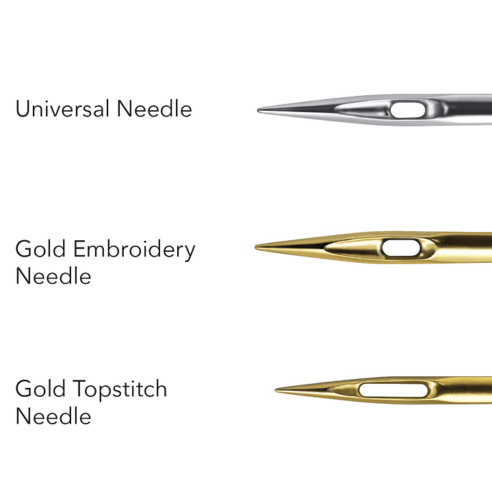 Agulha Máquina Gold Topstitch Schmetz 2