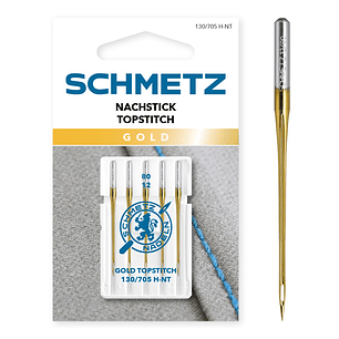 Agulha Máquina Gold Topstitch Schmetz