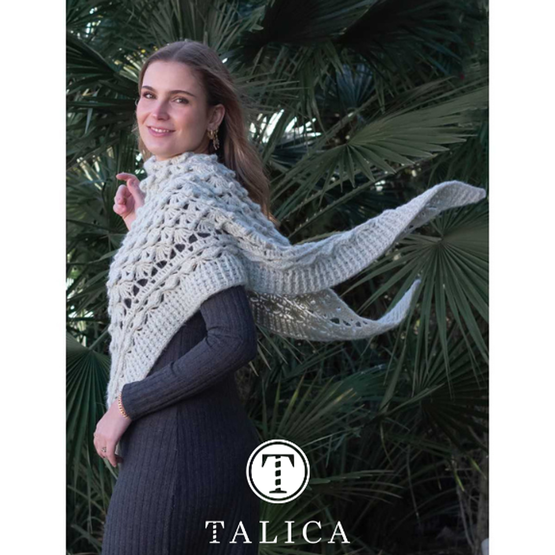 Livro Knit & Art 8 - Aires del Sur | 10 xailes de crochet 4