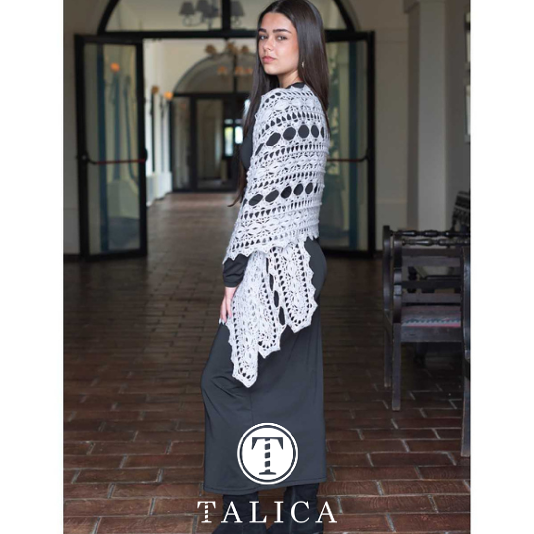 Livro Knit & Art 8 - Aires del Sur | 10 xailes de crochet 5