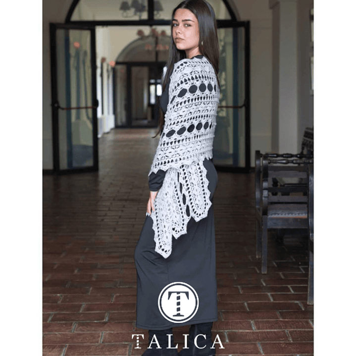 Livro Knit & Art 8 - Aires del Sur | 10 xailes de crochet 5