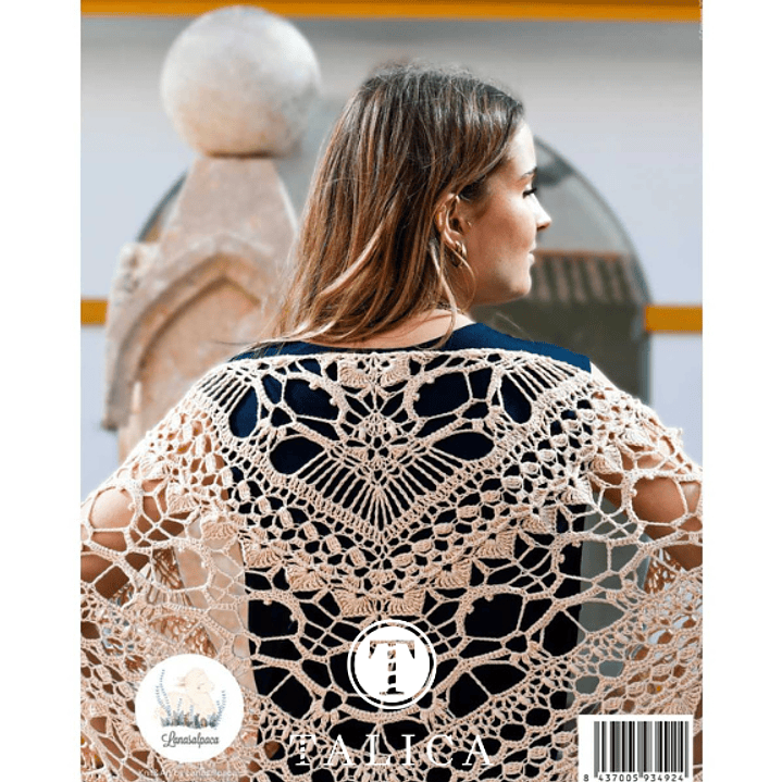 Livro Knit & Art 8 - Aires del Sur | 10 xailes de crochet 6