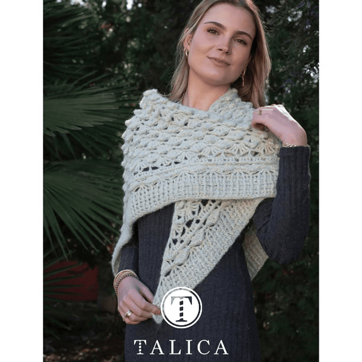 Livro Knit & Art 8 - Aires del Sur | 10 xailes de crochet 8