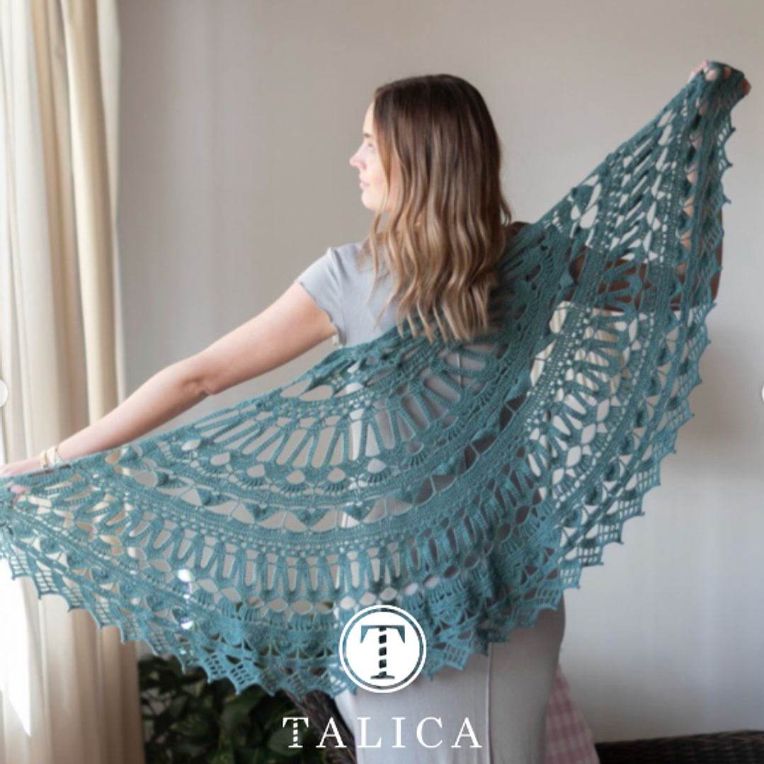 Livro Knit & Art 8 - Aires del Sur | 10 xailes de crochet 11