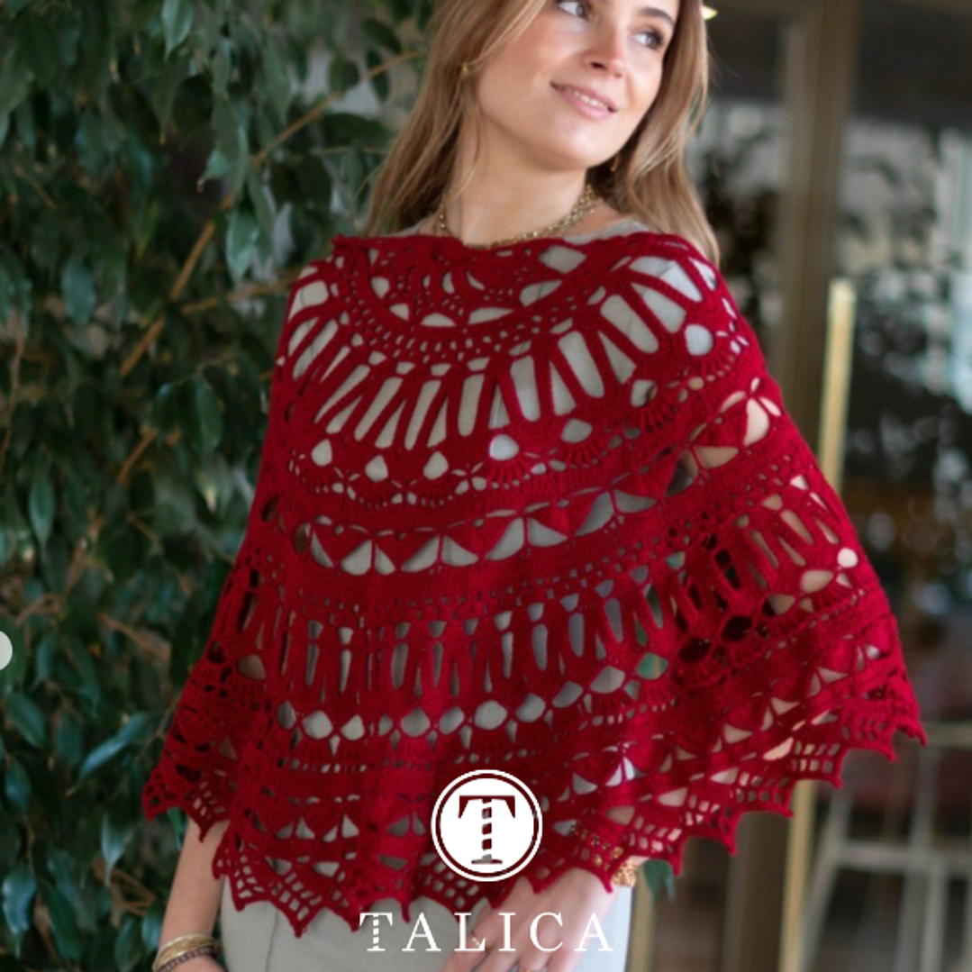 Livro Knit & Art 8 - Aires del Sur | 10 xailes de crochet 13