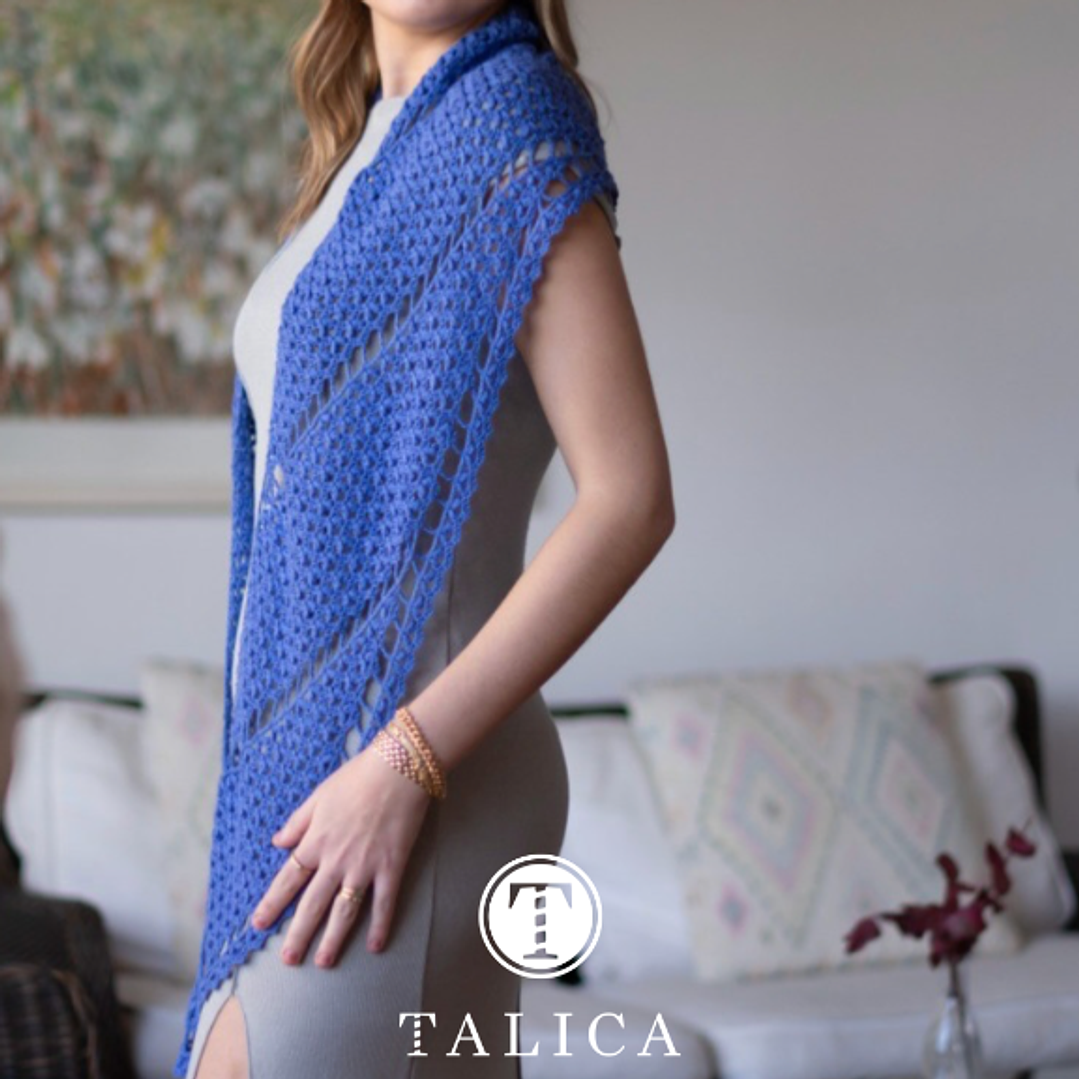 Livro Knit & Art 8 - Aires del Sur | 10 xailes de crochet 14