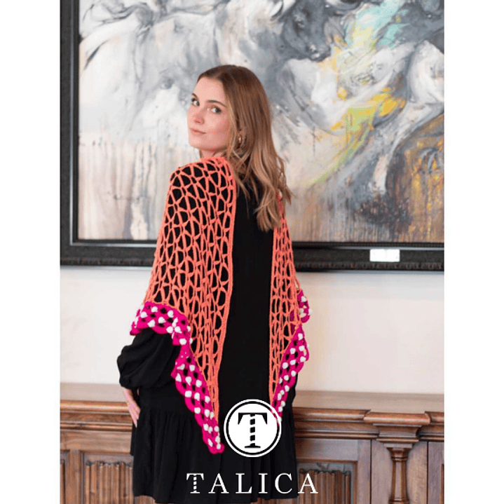 Livro Knit & Art 8 - Aires del Sur | 10 xailes de crochet 15