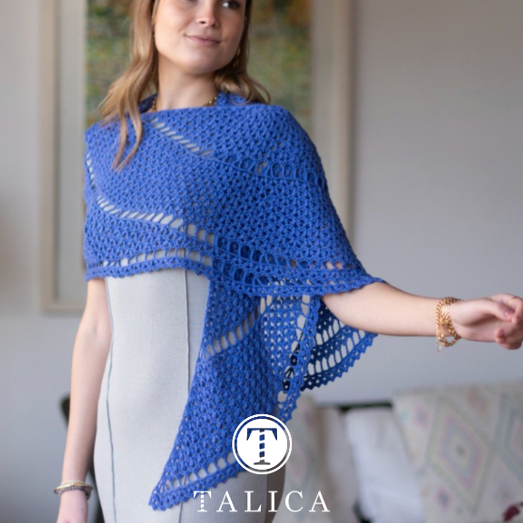 Livro Knit & Art 8 - Aires del Sur | 10 xailes de crochet 16