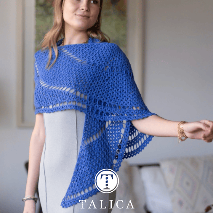Livro Knit & Art 8 - Aires del Sur | 10 xailes de crochet 16