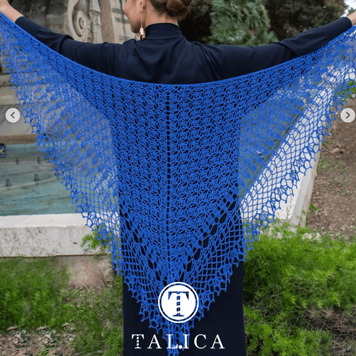 Livro Knit & Art 8 - Aires del Sur | 10 xailes de crochet 18