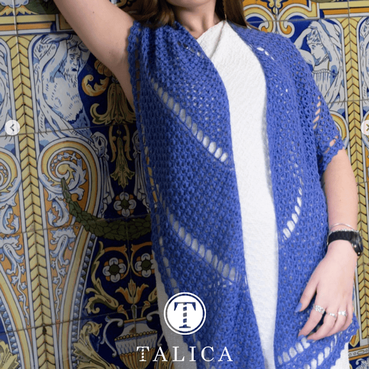 Livro Knit & Art 8 - Aires del Sur | 10 xailes de crochet 19