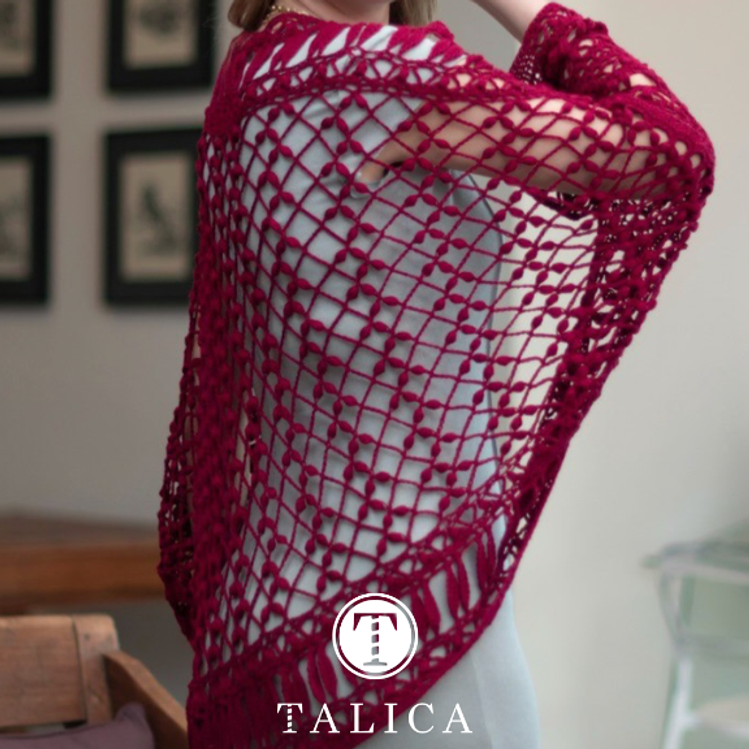 Livro Knit & Art 8 - Aires del Sur | 10 xailes de crochet 29