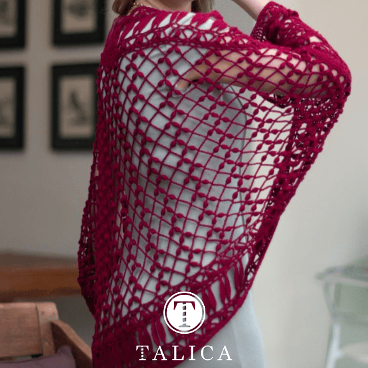 Livro Knit & Art 8 - Aires del Sur | 10 xailes de crochet 29