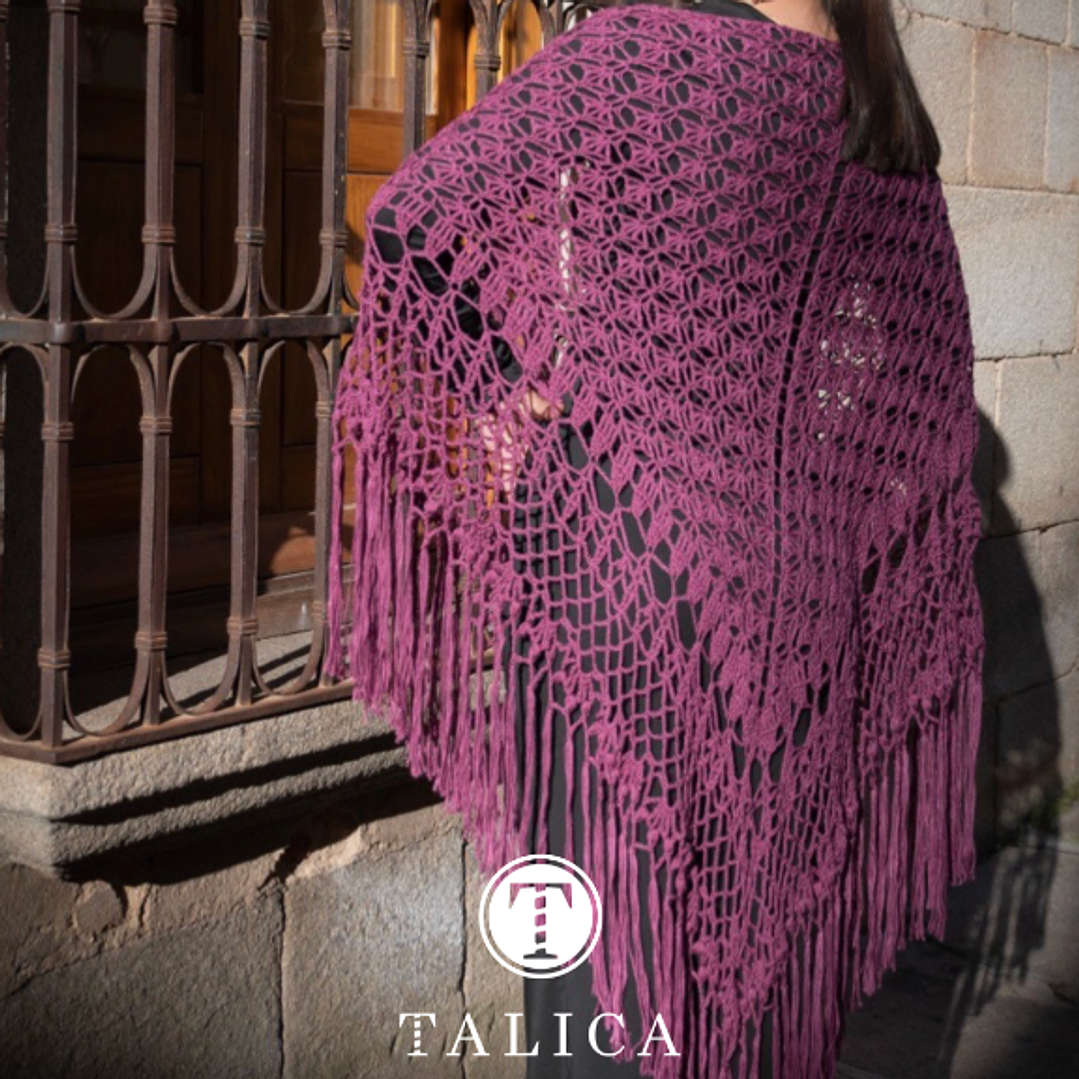 Livro Knit & Art 8 - Aires del Sur | 10 xailes de crochet 30