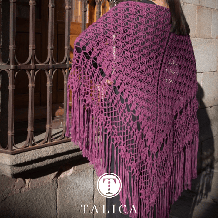 Livro Knit & Art 8 - Aires del Sur | 10 xailes de crochet 30