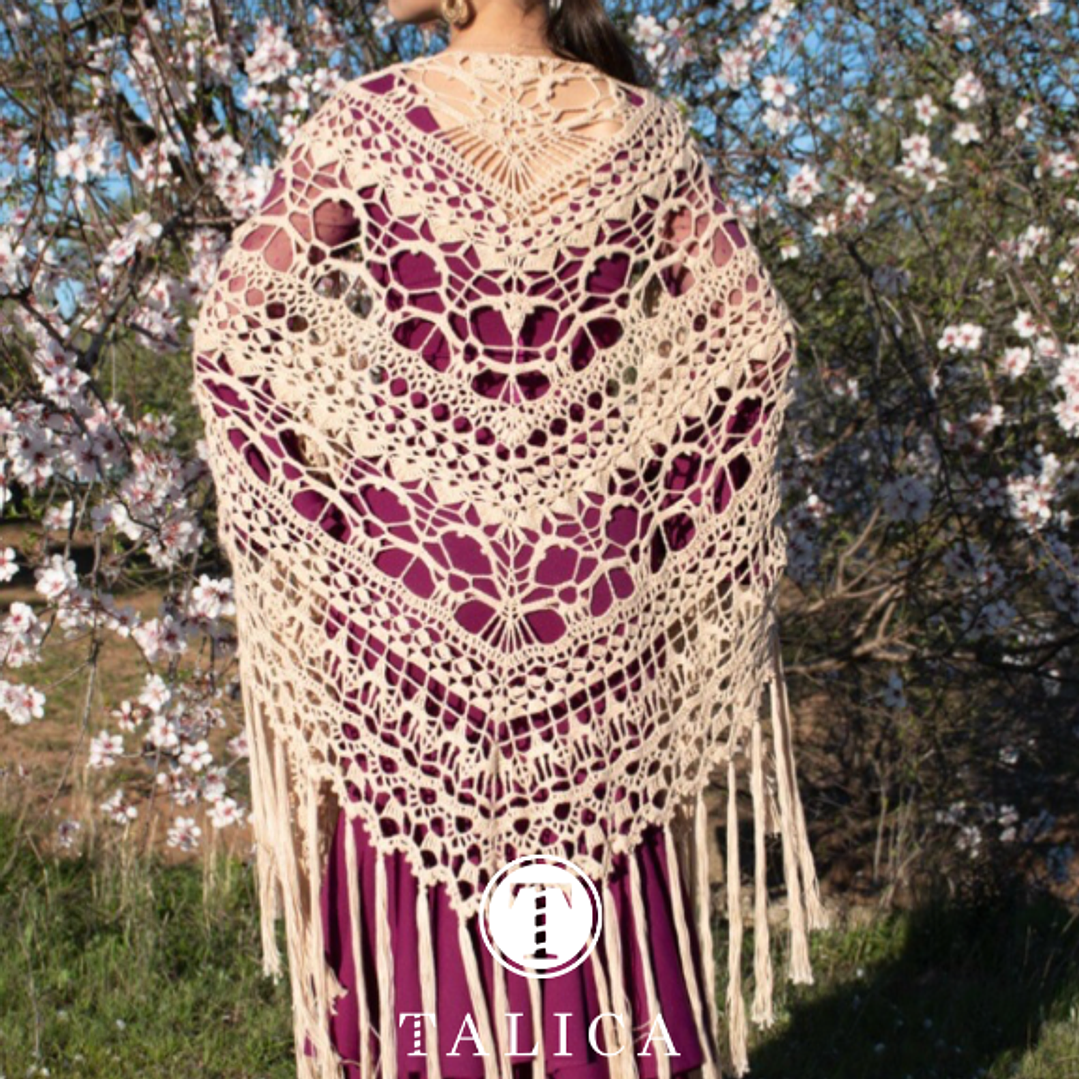 Livro Knit & Art 8 - Aires del Sur | 10 xailes de crochet 31