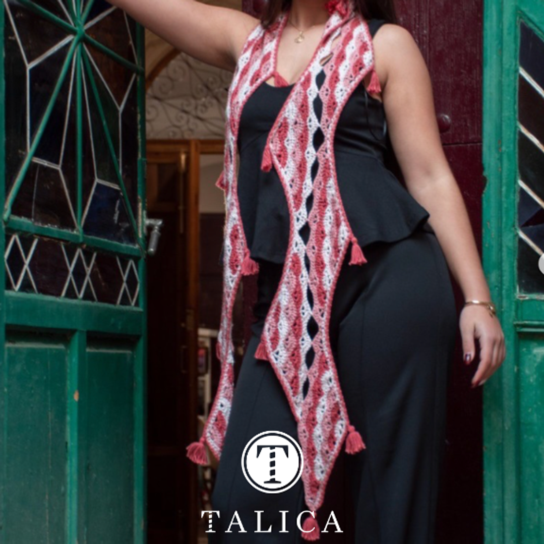 Livro Knit & Art 8 - Aires del Sur | 10 xailes de crochet 33