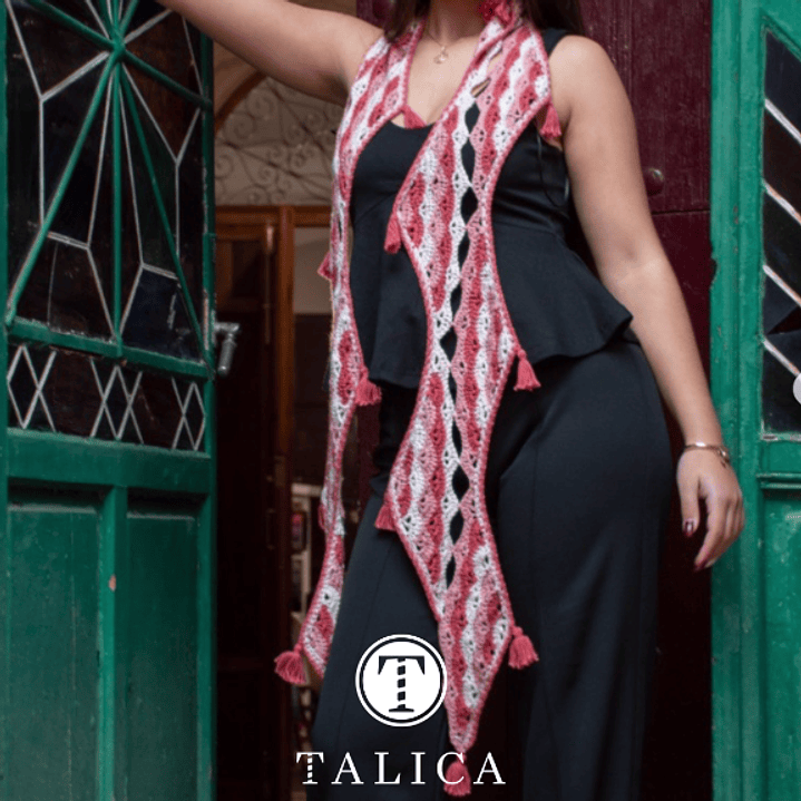 Livro Knit & Art 8 - Aires del Sur | 10 xailes de crochet 33