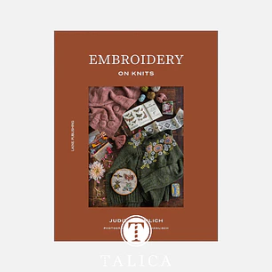 Embroidery on Knits - Livro Laine