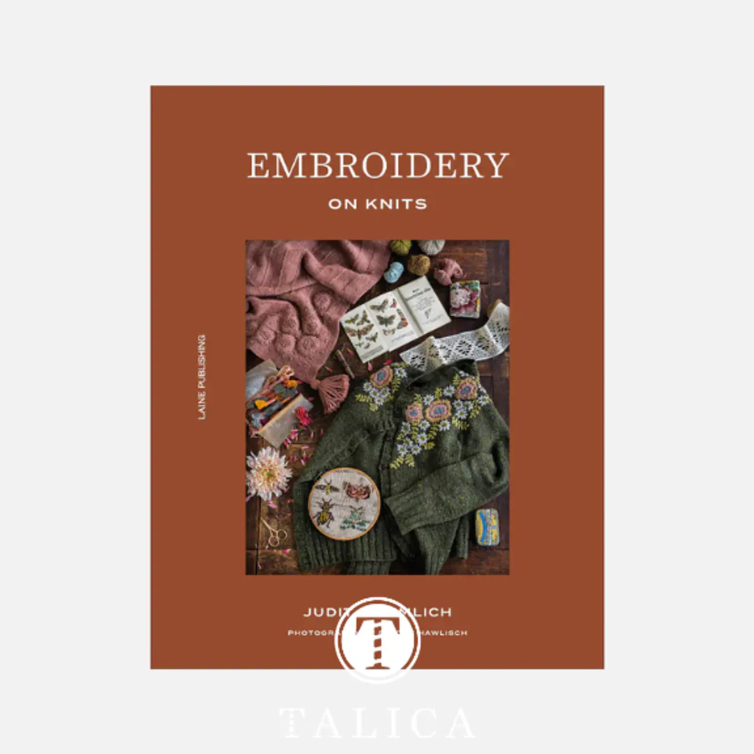 Embroidery on Knits - Livro Laine 1
