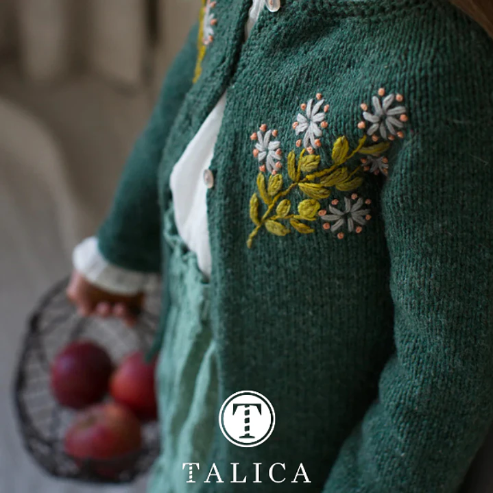 Embroidery on Knits - Livro Laine 6