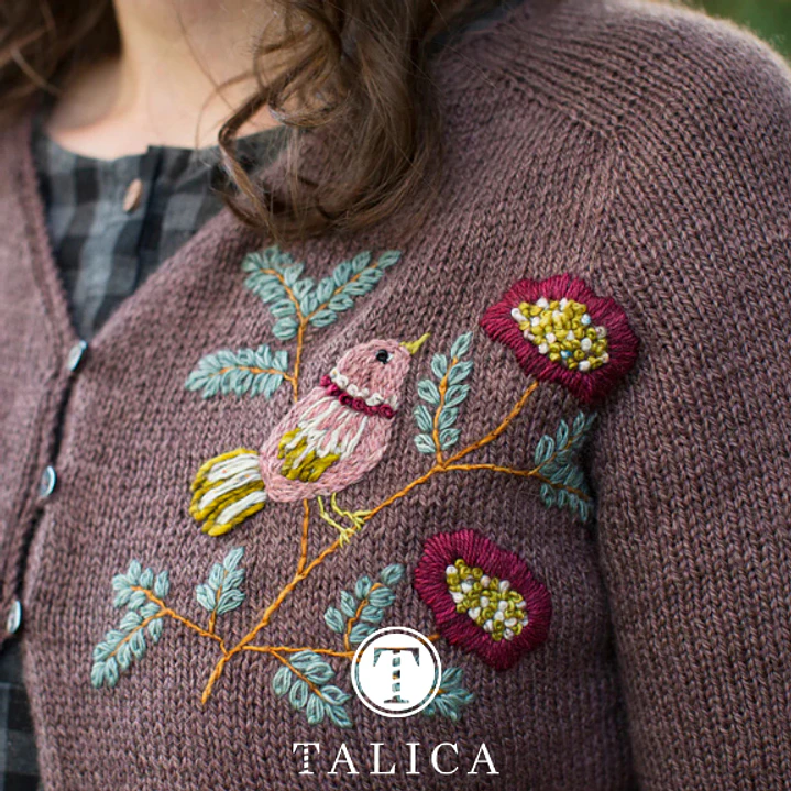 Embroidery on Knits - Livro Laine 7