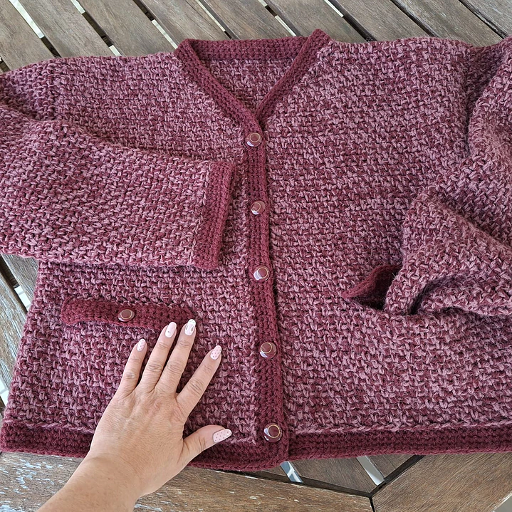 Kit Casaco Homenagem - CROCHET 1
