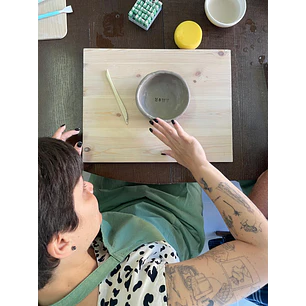Taça de Novelo - Workshop Cerâmica 