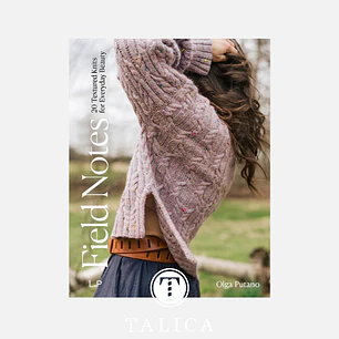 Field Notes: 20 Textured Knits for Everyday Beauty - Livro Laine