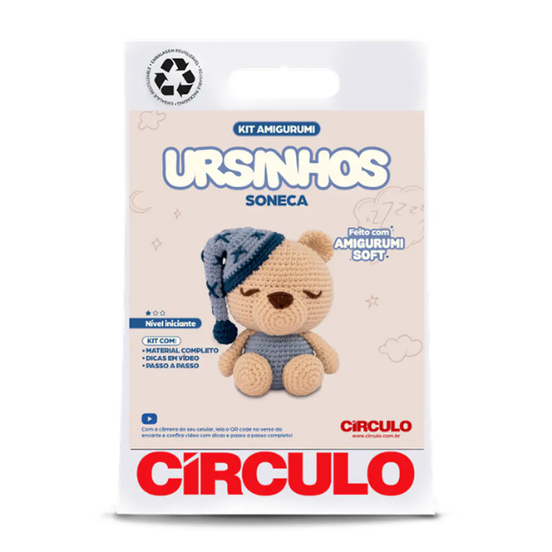 Kit Amigurumi Teddy Bears 3