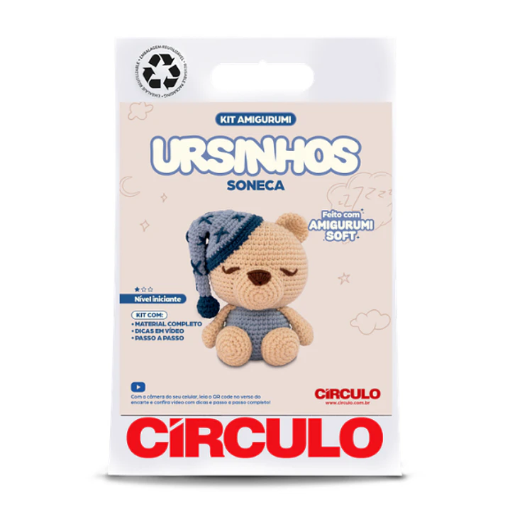 Kit Amigurumi Teddy Bears 3