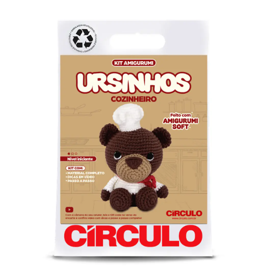 Kit Amigurumi Teddy Bears 4
