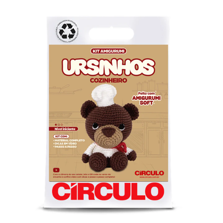 Kit Amigurumi Teddy Bears 4